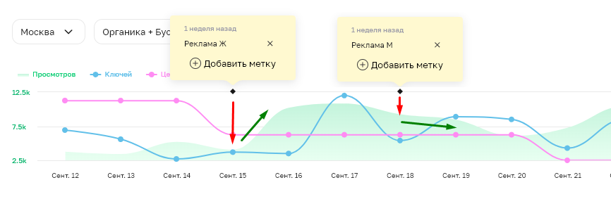 Трекер позиций от Sellego