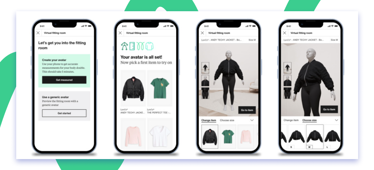 Онлайн примерка Zalando